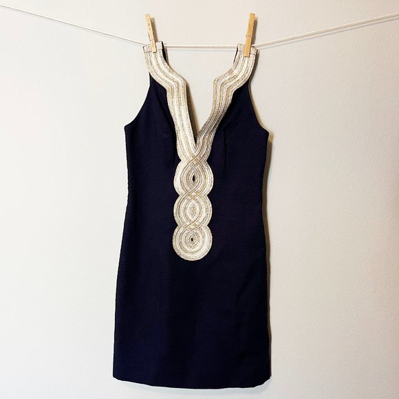 Lilly Pulitzer Dresses & Skirts - Lilly Pulitzer Navy Dress